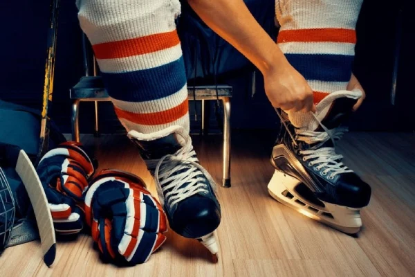 Traditional hockey socks