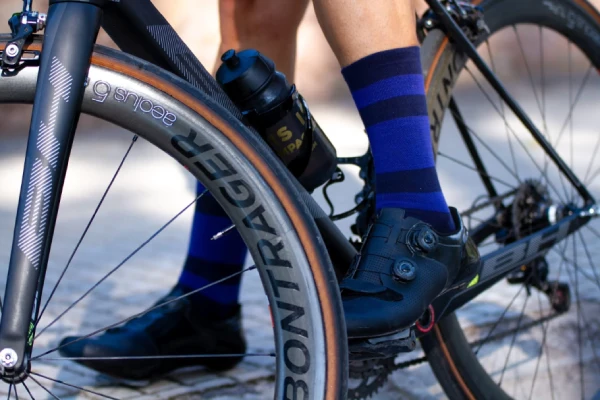 Nylon cycling socks for all seasons