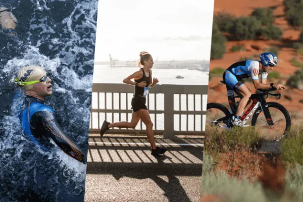 Triathlon socks are designed for swimming, biking, and running.