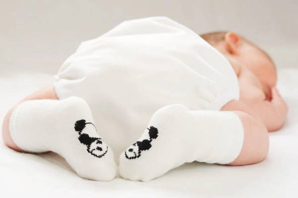 Eco friendly bamboo baby socks providing comfort and freshness