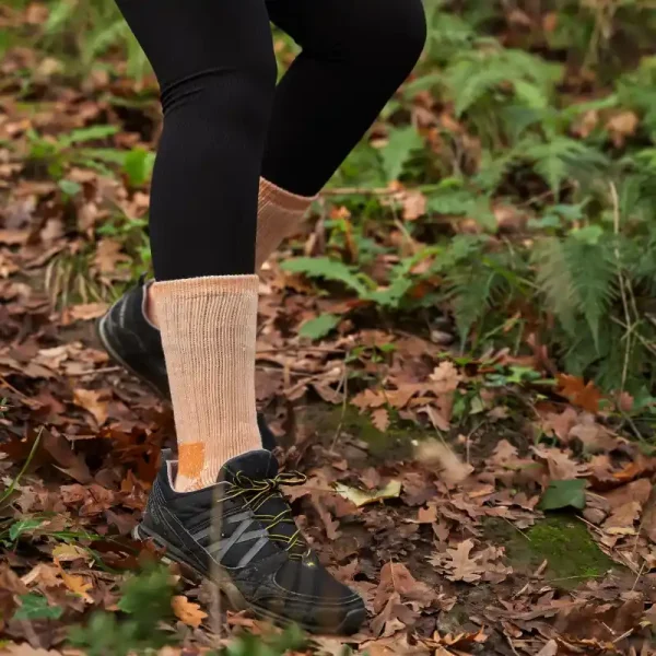 Alpaca yarn socks
