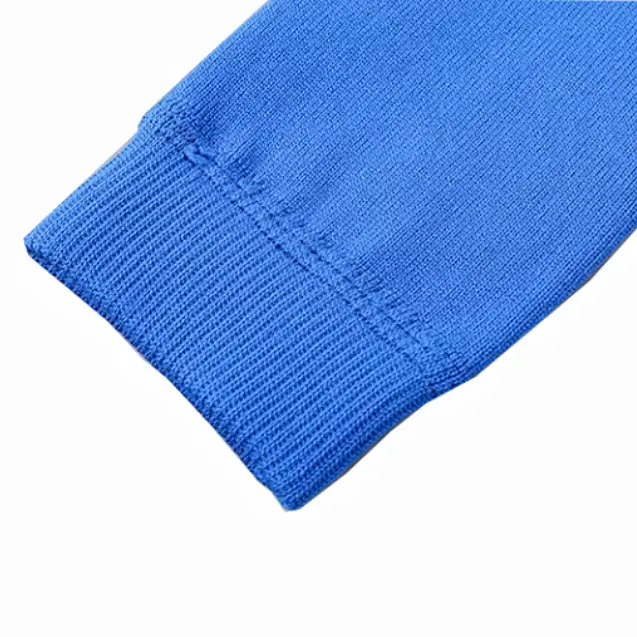 Close-up of football sleeve fabric showing nylon, spandex, and padding materials