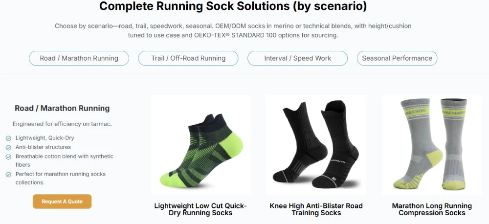 Explore more custom running socks from Max Hosiery Official Website