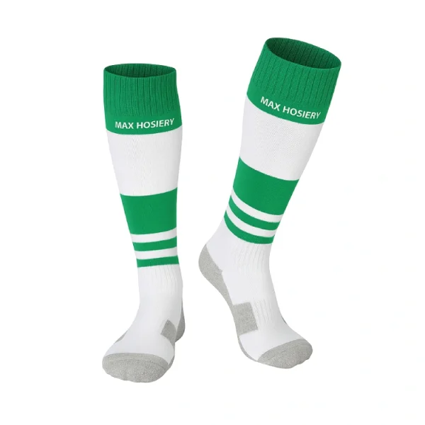 Youth football socks green