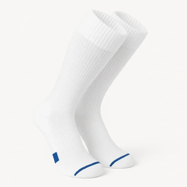 Diabetic compression socks blue