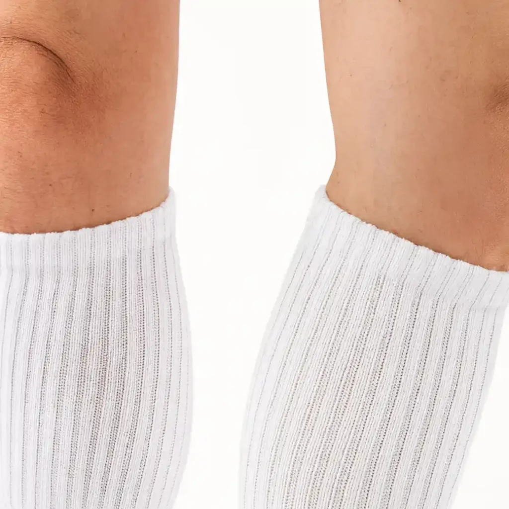 Diabetic compression socks cuff
