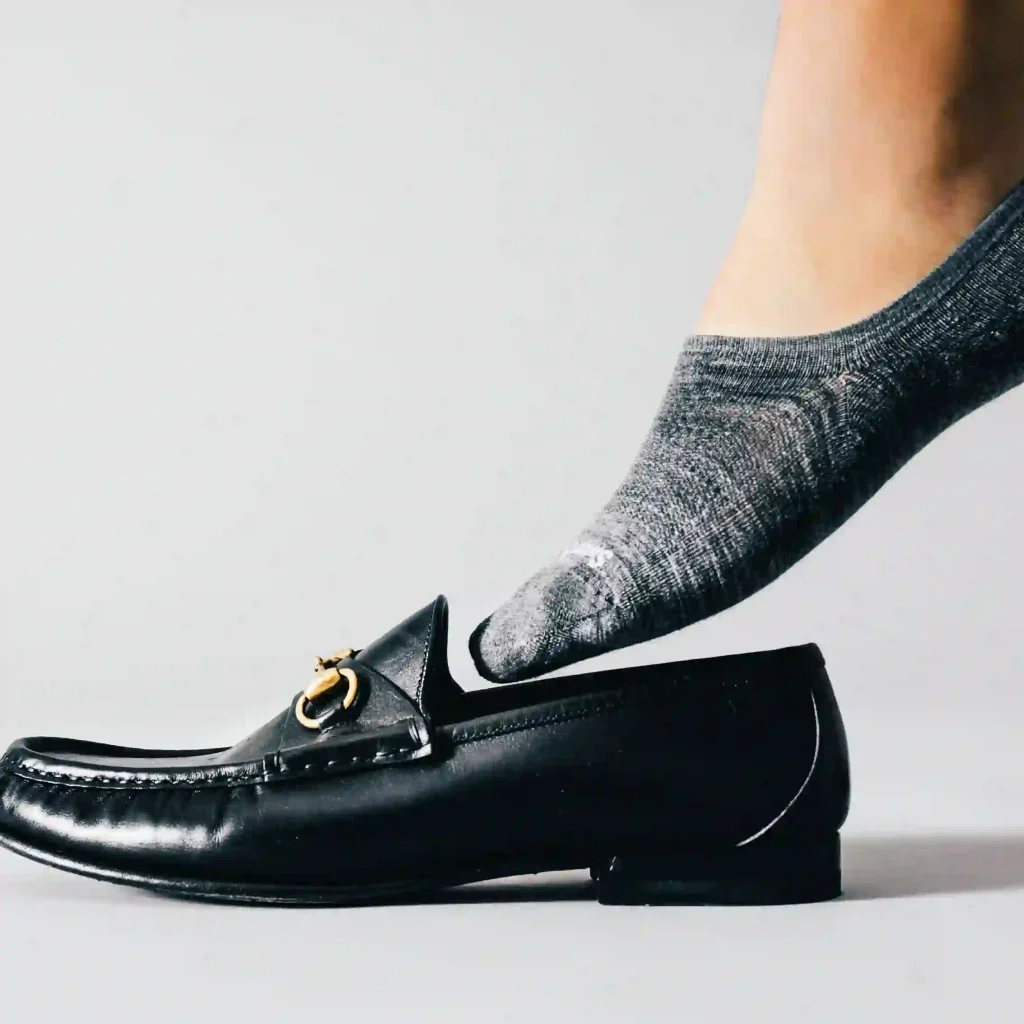 No show socks with loafers