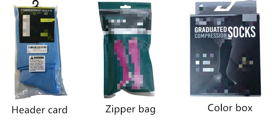 Different package options for motocross socks shown on product page