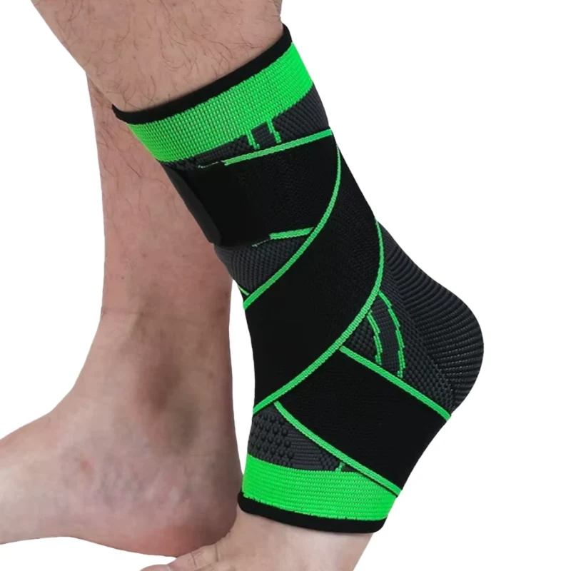 Plantar fasciitis sleeve with strap providing reinforced ankle and arch compression support