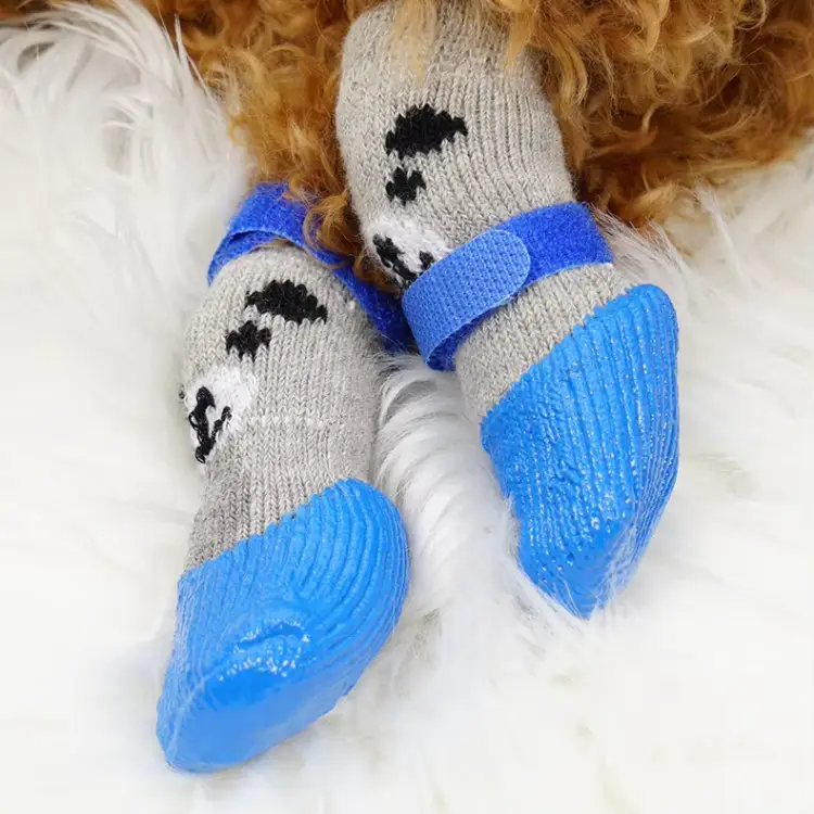 Dog waterproof socks detailed 2