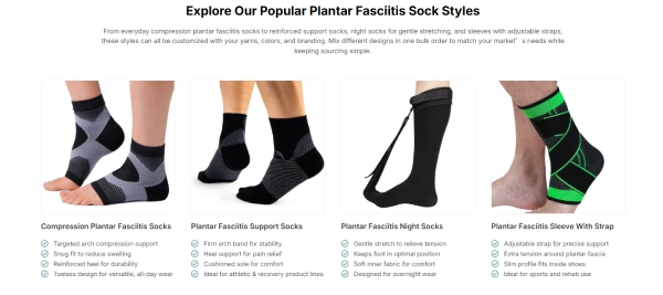 Other popular types of our PF socks of Max Hosiery