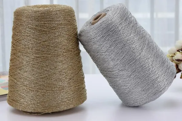 Gold & Silver Thread yarn