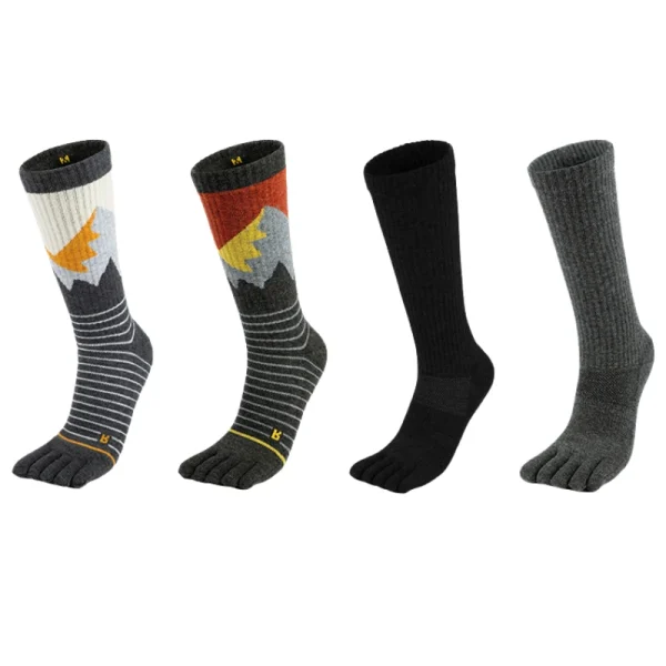 Custom Merino Wool Toe Socks OEM Manufacturer | High-Performance Design