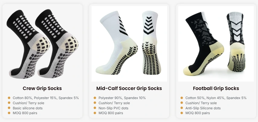 IMG soccer grip socks collection part of top seller