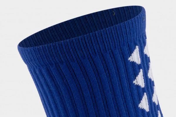 Soccer grip socks inner cuff