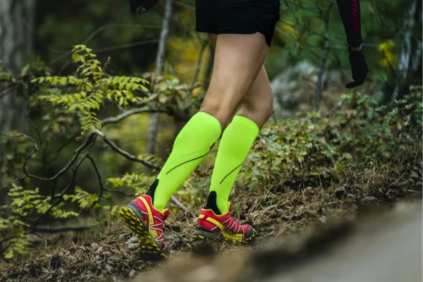 Recovery compression socks for runners