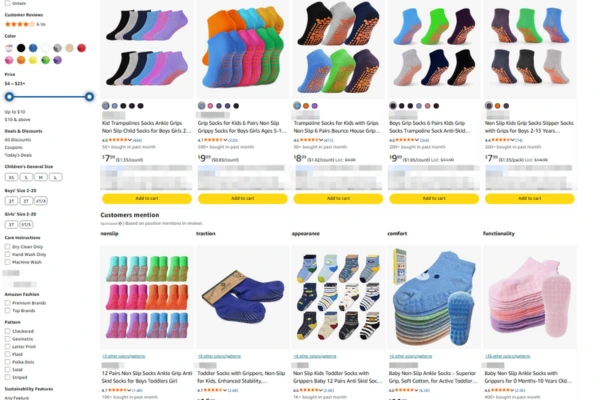 Wholesale custom private-label grip socks for business programs
