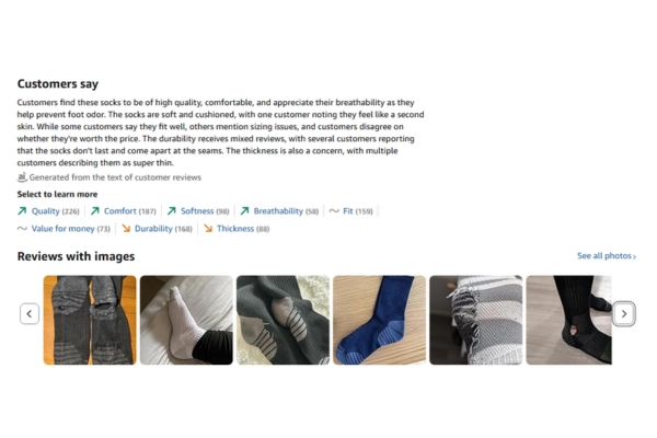 Amazon / DTC Sellers Reviews