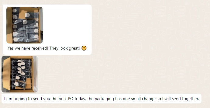 Delivery confirmation yoga grip sock case study